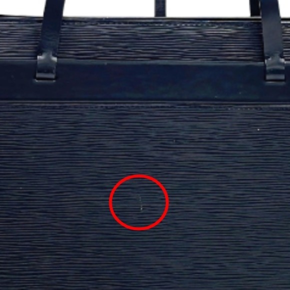 LOUIS VUITTON Bag Epi Croisette PM M52492 Black Tote LV - Picture 4 of 11